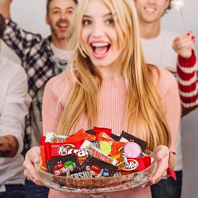 Assorted Chocolate Candy Variety Pack -5 Lb - Bulk Chocolate Mix- Easter -Bulk Mini Chocolate Candy Bars Individually Wrapped -Bulk Variety Pack Chocolates -Individually Wrapped Candies