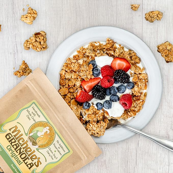 Michele's Granola Original and Salted Maple Pecan 36oz Resealable Bags Pack of 2