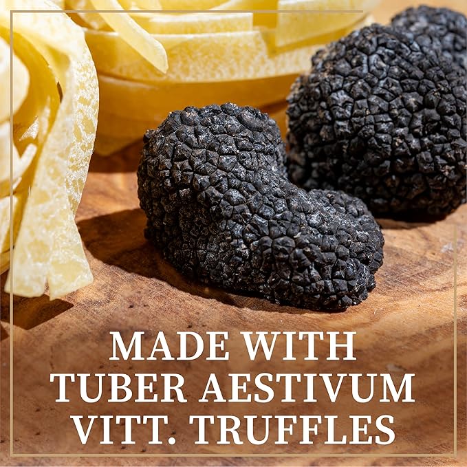 Ori di Langa Tagliolini Egg Pasta with Truffles - Gourmet Egg Noodles with Black Truffles Foraged in Italy All Natural Durum Wheat Pasta Italian Food Products from Italy Non-GMO - 8.8 oz
