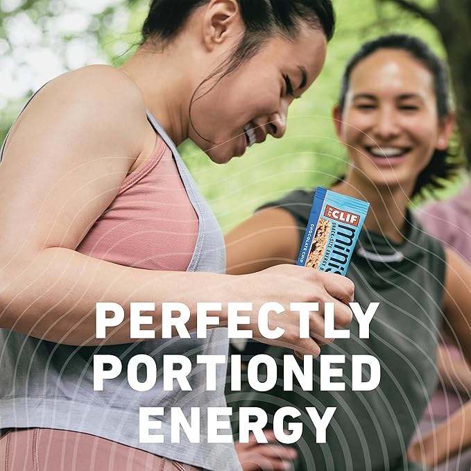 CLIF BARS - Mini Energy Bars - Chocolate Chip - 20 Count + CLIF BARS - Mini Energy Bars - White Chocolate Macadamia Nut - 20 Count