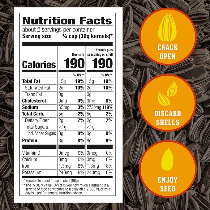 DAVID Roasted and Salted Spicy Queso Jumbo Sunflower Seeds Keto Friendly 5.25 oz 12 Pack