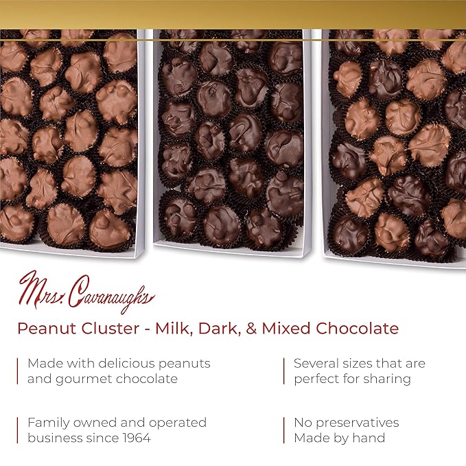 Mrs. Cavanaugh’s 2 lb Peanut Clusters Milk Chocolate