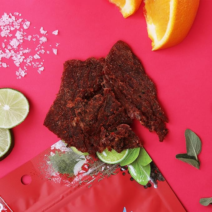 Field Trip Grass Fed Beef Jerky Healthy Gluten Free Snacks All Natural Paleo-Friendly Beef Jerky High Protein Low Carb Snack with No Nitrates 1oz Bag 12 Pack Carne Asada
