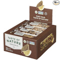 Taste of Nature Organic Peanut Bar - Healthy Gluten Free Non GMO Vegan Bars with Mixed Nuts Fruits and Seeds - 16-Count Pack