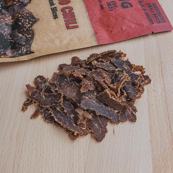 Biltong Depot Habanero Chili Biltong Slices Bundle - 3oz (3 Pack) | Air-Dried Beef Jerky Snack | Spicy Flavor| High Protein | Zero Sugar | Keto &amp Paleo Friendly | Gluten Free | No Artificial Prese