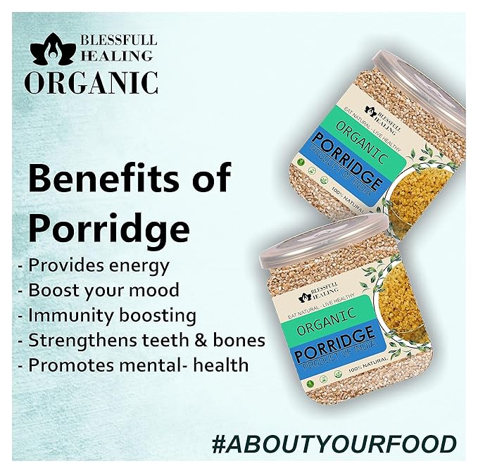 Blessfull Healing Organice PORRIDGE For Breakfast 2 lb (907 Gram)