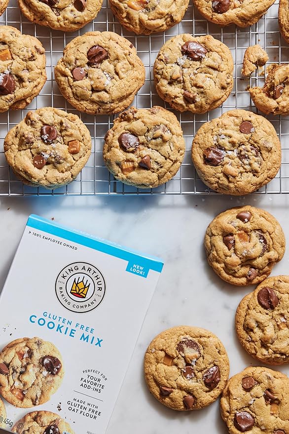 King Arthur Gluten Free Cookie Mix (Pack of 6)