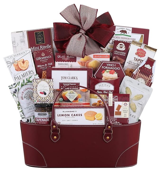 Wine Country Gift Baskets Premier Gift Basket Collection Easter Gift Basket for Women Men Families Chocolate Savory Snacks great gift for Easter Spring Birthdays Co Workers Friends and more