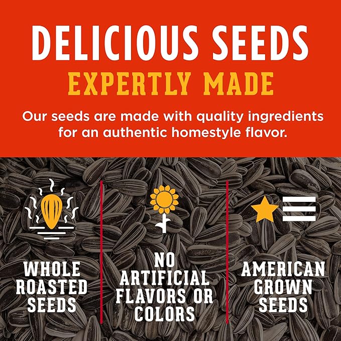 DAVID Roasted and Salted Sweet and Spicy Jumbo Sunflower Seeds Keto Friendly 5.25 oz 12 Pack