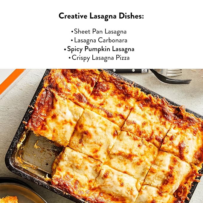 DeLallo Lasagna Sheets 13.2 Ounce Box Classic Italian Recipe Made with 100% Durum Wheat Semolina Flour Made in Italy Vegan Non-GMO (4 Pack)