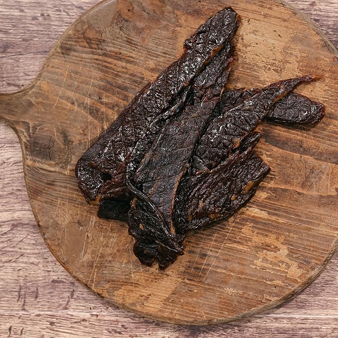 Mahogany Smoked Meats: Teriyaki Brisket Jerky - 16oz