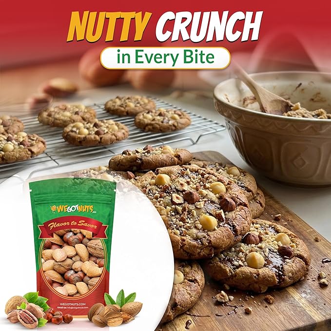 Deluxe Mixed Nuts In-Shell 3 Pounds(48oz) | Raw and Unsalted | Fresh Snack Mix | Healthy and Delicious Nuts Mix | Kosher Friendly Mixed Nuts We Got Nuts
