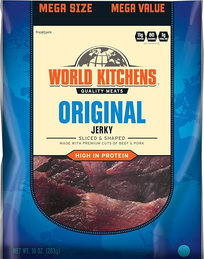 World Kitchens Jerky Original 10 Ounce
