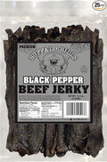 Buffalo Bills 12.5oz Premium Black Pepper Beef Jerky 7 Strips (25 smoked jerky strips per bag)