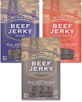 Old Williamsburg Kosher Beef Jerky Variety Pack 2oz | Teriyaki Sweet Chipotle Smoky BBQ | Real Beef Brisket | Hand Crafted Jerky | Gluten Free Meat Snack | Protein Packed | Kosher Beef Jerky