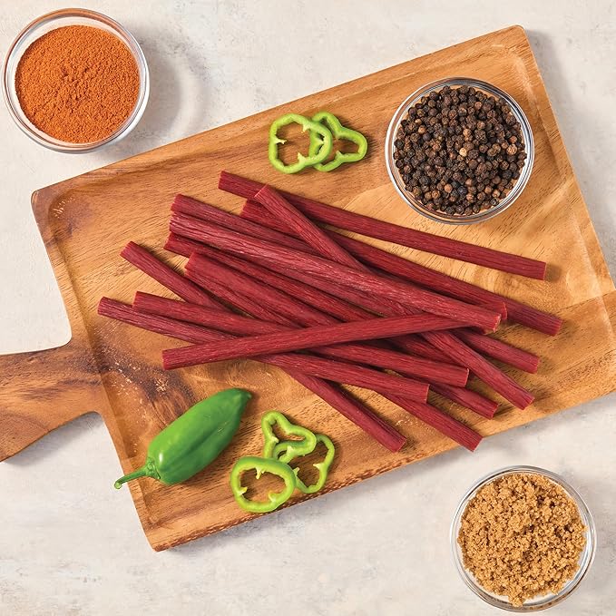 Weaver’s Sweet n' Spicy Snack Sticks (44 sweet and spicy 7” beef and chicken snack sticks per bag)