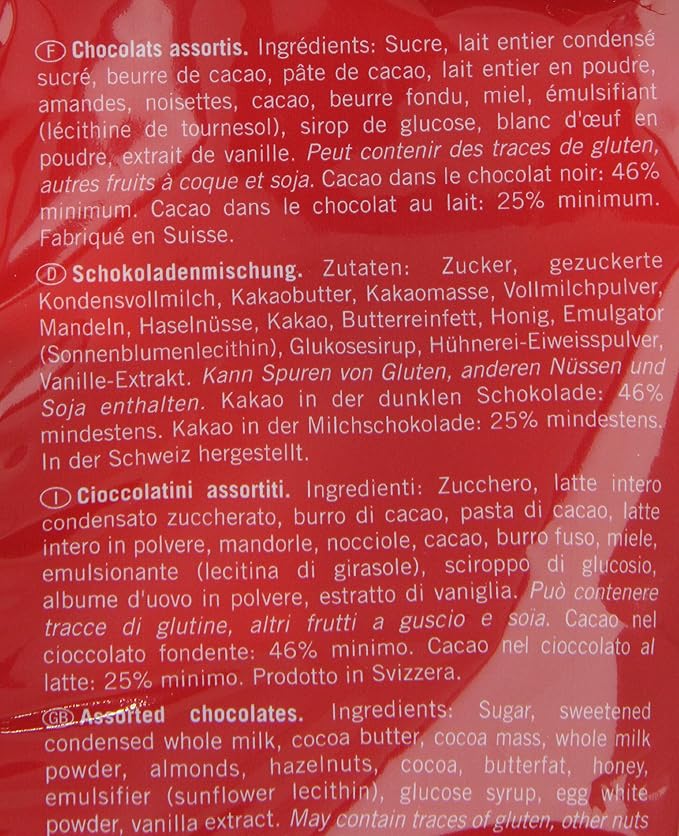 Cailler - Assortierte Napolitains - 1 KG