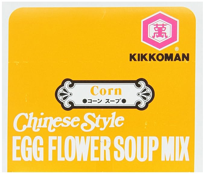 Kikkoman Corn Instant Egg Flower Soup 1.3-Ounce (Pack of 12)