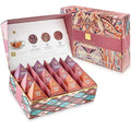 Teabloom Solstice Organic &amp Kosher Certified Rooibos Tea Gift Assortment 12 Compostable Pyramid Sachets Caffeine Free Herbal Tisanes Premium Rooibos Sampler