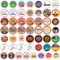 Coffee Variety Pack Sampler Single Serve cups for the Keurig K Cup Brewer 50 count