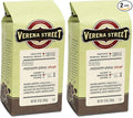 Verena Street 10 Ounce Ground Swiss Water Process Decaf Mississippi Grogg Decaffeinated Medium Roast Rainforest Alliance Certified Arabica Coffee (Pack of 2)