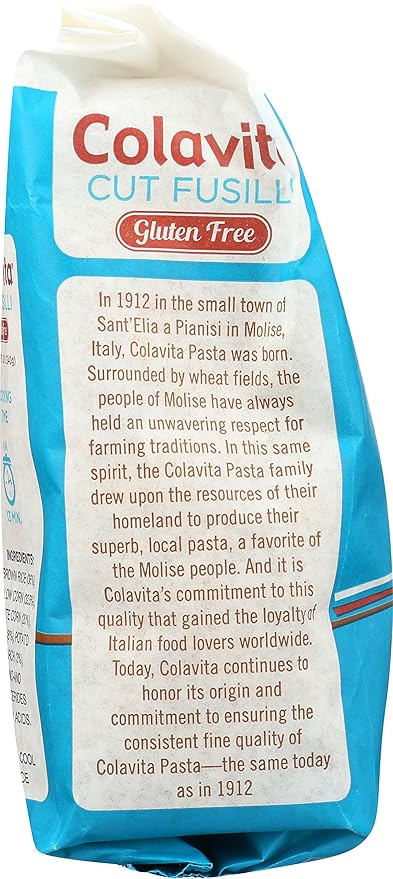 Colavita Pasta - Gluten-Free Cut Fusilli 12 oz - Pack of 12