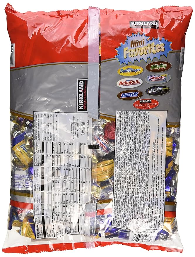 Chocolate Mini Favorites Candies 5 lb Bag