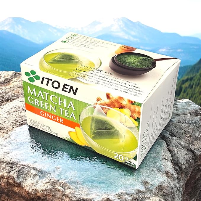 Tea Products (2 PACKS GINGER MATCHA GREEN TEA)