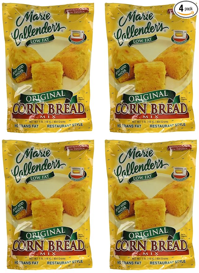 Marie Callender's Original Corn Bread Mix 16 Oz (4-Pack)