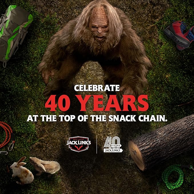 Jack Link's Beef Jerky Sweet &amp Hot Large Jerky Bags - Flavorful Meat Snacks Ready to Eat Protein Snacks 9g of Protein per Serving Made with 100% Beef - 9 Oz. (Pack of 2)