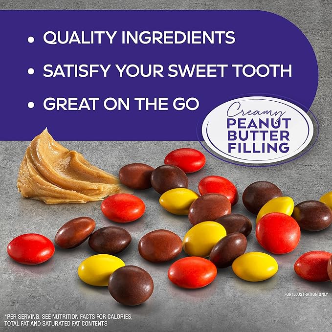 Atkins Endulge Treat Peanut Butter Candies 2g Net Carbs 2g Sugar Creamy Peanut Butter Filling Low Carb Low Sugar 4 Packs (5 Count Each)