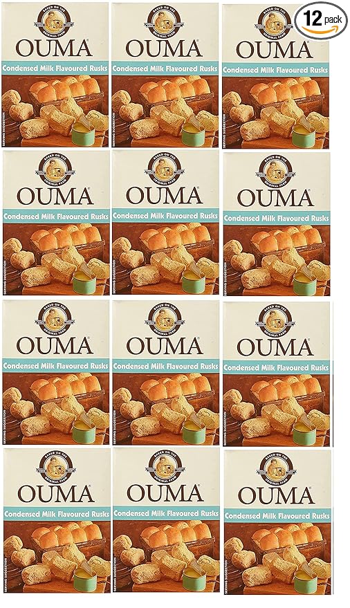 Nola Ouma Condensed Milk Rusks (Pack of 12 CASE)