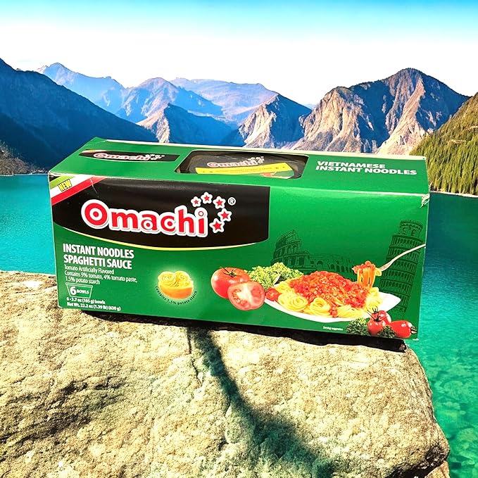 Asia Style Instant Noodles (CASE SET OMACHI SPAGHETTI STYLE POTATO NOODLES)