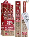 Righteous Felon Meat Sticks | 100% Grass Fed Beef | 9g Protein per Stick | Keto Gluten-Free Low Sugar High Protein Snack Sticks | Individually Wrapped | OG Hickory Beef Sticks 24 Count