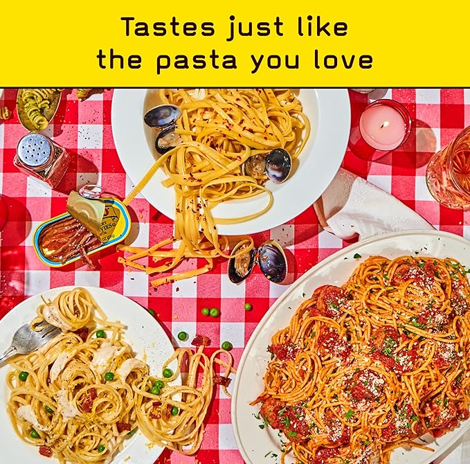 Low Carb Protein Pasta Variety | Spaghetti Fettuccine Linguine with 17g Protein 7g Carbs | Healthy Keto Pasta Made in Italy | 3-Pack 8oz - Pete’s Pasta