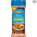 Ortega Seasoning Mix Reduced Sodium Taco 4.3 Ounce (Pack of 12)