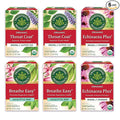 Traditional Medicinals Tea Organic Seasonal Care Variety Pack Throat Coat Echinacea Breathe Easy with Eucalyptus to Support Respiratory Health 96 Tea Bags (6 Pack)