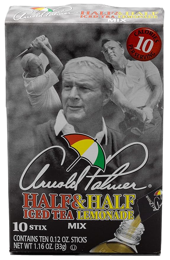 Arizona tea Arnold Palmer Mix Stix Half Iced Tea &amp Half Lemonade 10 stix 1.2 Oz (Pack of 12)