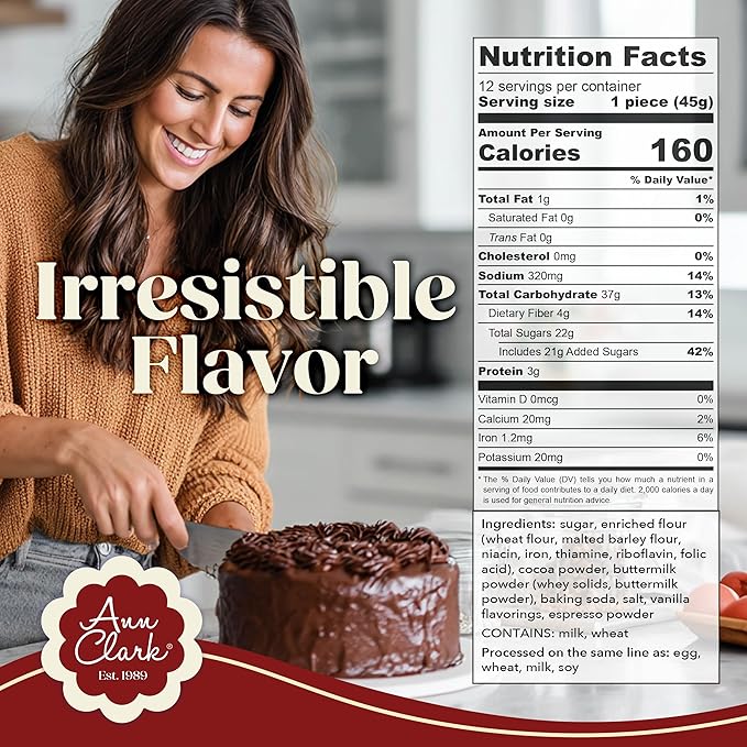 Ann Clark Gourmet Chocolate Cake Mix