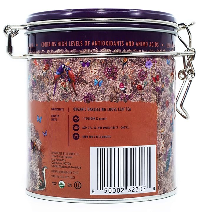 Darjeeling Tea Summer Harvest FTGFOP1. (3 Oz). Single Estate. Darjeeling Second Flush. High Altitude Tea Garden.