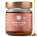 Raw Yemeni Sidr Honey BB+ Grade | Glass Jar | Unpasteurized Unfiltered &amp Unheated | Authentic Monofloral Do’ani Sidr Honey from Sidr (Jujube Ziziphus) Trees | 100% Pure &amp Natural | 10oz / 284