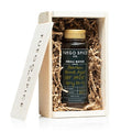 HOT HIVE Bourbon Barrel-Aged Spicy Honey by Fuego Spice - Custom Hot Sauce Gift Set Box - Aged in Award-Winning Bourbon Barrels with Organic Carolina Reaper - 12 oz. - Heat Level: Mild