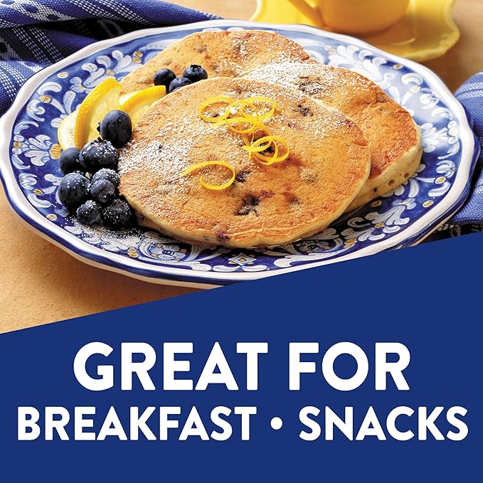 Krusteaz Complete Pancake Mix Blueberry Pancake Mix 25.2-Ounce Box (Pack of 8)