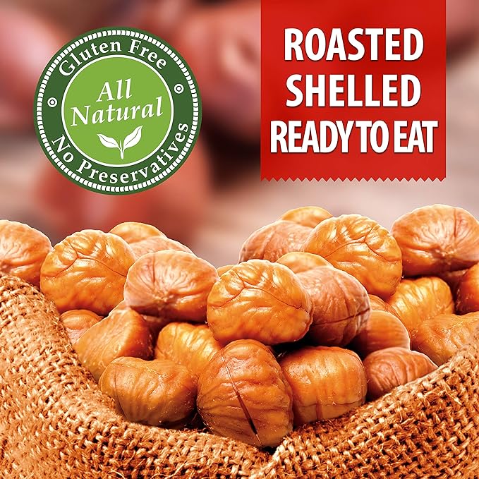 Galil Organic Roasted Chestnuts 3.5oz + Zweet Cosmoz Freeze Dried Candy Variety (Mango Lemonade Unicorn) – Crunchy Sour Gummies Snack Bundle – Gluten Free Vegan Friendly Treat Set
