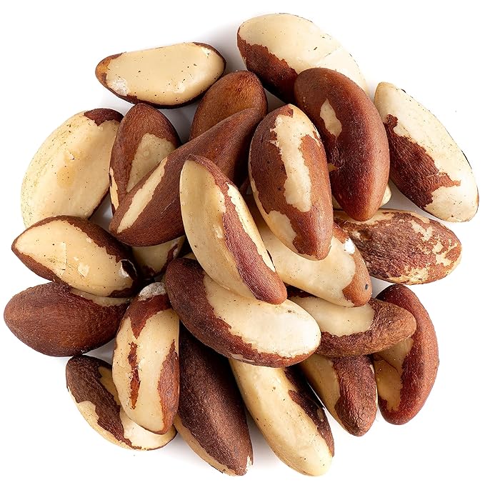 Raw Brazil Nuts 1 lb (16 oz) – Wild Harvested Unsalted Whole High Selenium Non-GMO Single-Origin Bolivia Gluten-Free Kosher Resealable Bag | ALMAZÓNICA