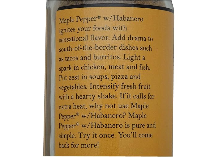 Hot Pepper Sweet Heat Set - Habanero Maple Pepper and Ghost Pepper Maple Syrup