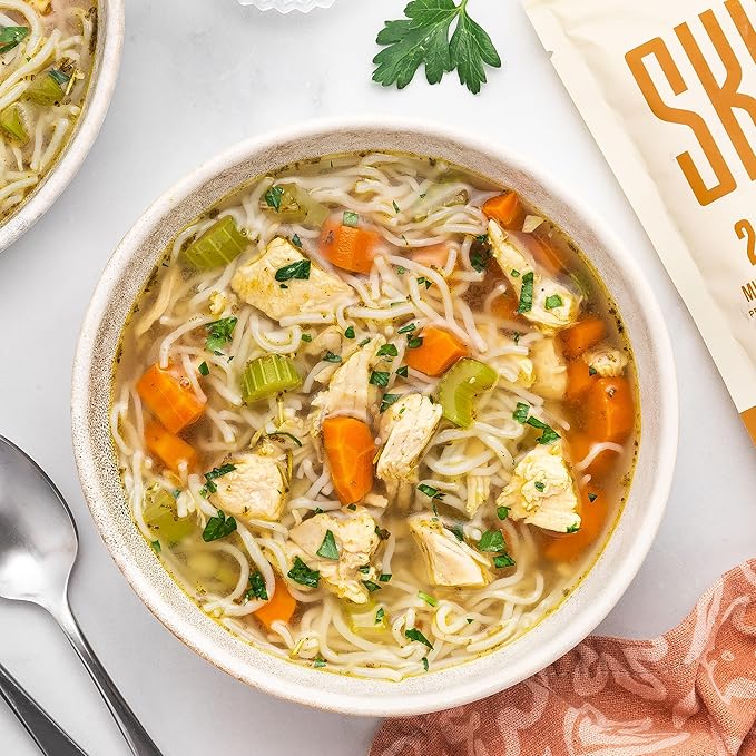 It’s Skinny Pasta Variety Pack – 3 Soup Noodles and 3 Wide Soup Noodle Low Sodium Low Carb Pasta Gluten Free Keto &amp Vegan-Friendly Shirataki Konjac 4.5 Calories Ready in 2 Minutes (6 Packs)
