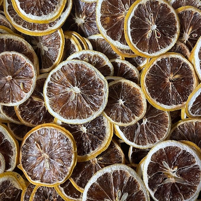 Drink Botanicals Ireland Mixed Dehydrated Citrus Fruits | Dried Orange Lime Lemon Grapefruit Slices | 50+Slices | 100% Natural | Cocktail Garnishing Wreath Cakes | 5.29 oz150G | Recyclable Jar