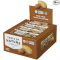 Taste of Nature Organic Almond Snack Bar - Healthy Gluten Free Non GMO Vegan Snack Bars with Mixed Nuts Fruits and Seeds - 16-Count Snack Pack