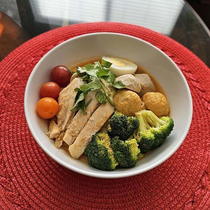 Authentic Northern Thai Curry Noodle Soup | Bold Creamy &amp Spicy Flavor | Ready in Minutes | 4 Pack